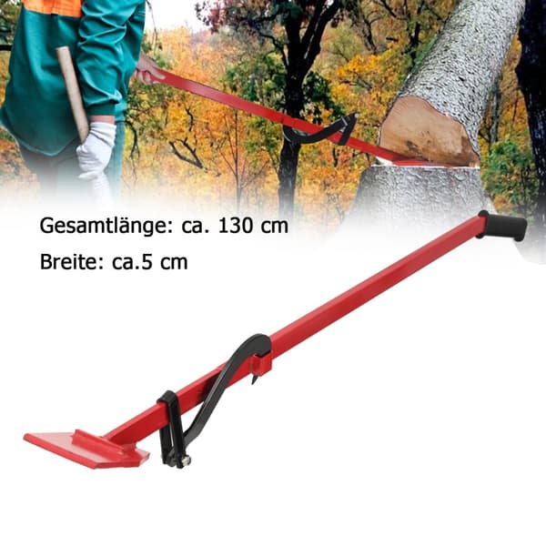 Fældet Cant Hook Tømmerværktøj, 130 cm Længde, Høj Belastningskapacitet, Skridsikker Håndtag