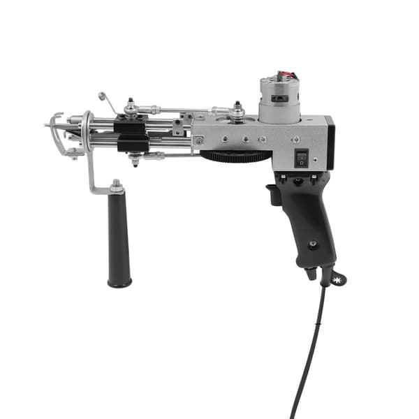 Tufting Gun, Børsteløs Motor, 13000rpm Maksimal Hastighed, Justerbar Tykkelse 7-21mm,sort