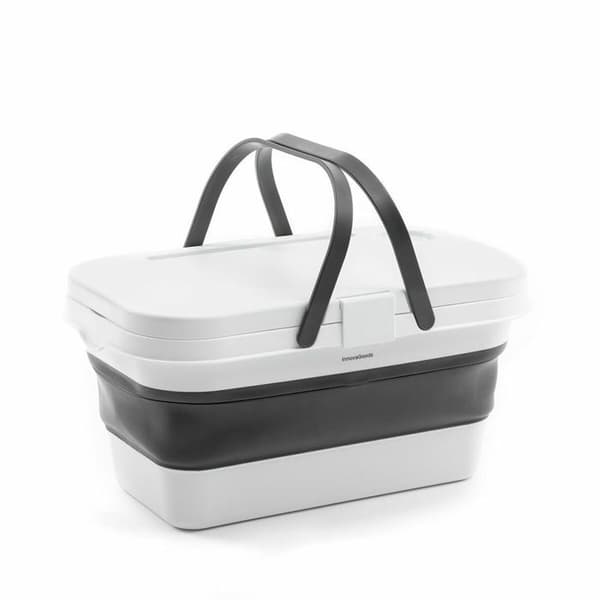 Vikbar picknickkorg med plocklock InnovaGoods