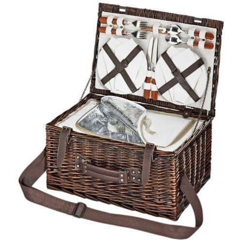 Cilio 155259 / Varese Picknickkorg 4 st…