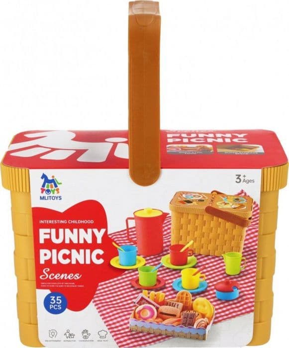 Mega kreativ picknickkorg - 13462 - PLAT KUCH PICKNICKKORG AKC 23X16X16 MC 24