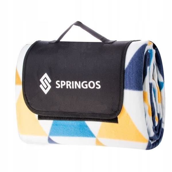 SPRINGOS® Picknickfilt Vattentät Bärbar Vikbar Picknickmatta 200 x 200 cm