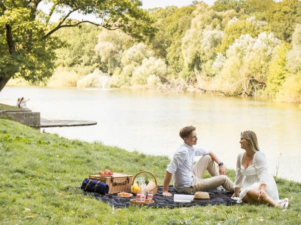 Picnictæppe Grå Bomuld 150 x 200 cm Håndvævet Boho-mønster med strop Picnictæppe