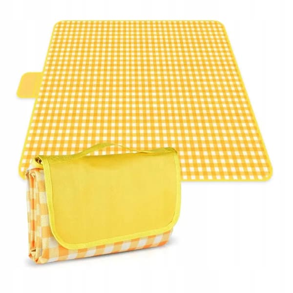 PICNIC-PLÄKT STRANDCAMPING VATTENTÄT STOR MATTA MED ISOLERING XXL 200x200