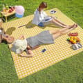 Miniatyrbild 1 av 9: PICNIC-PLÄKT STRANDCAMPING VATTENTÄT STOR MATTA MED ISOLERING XXL 200x200
