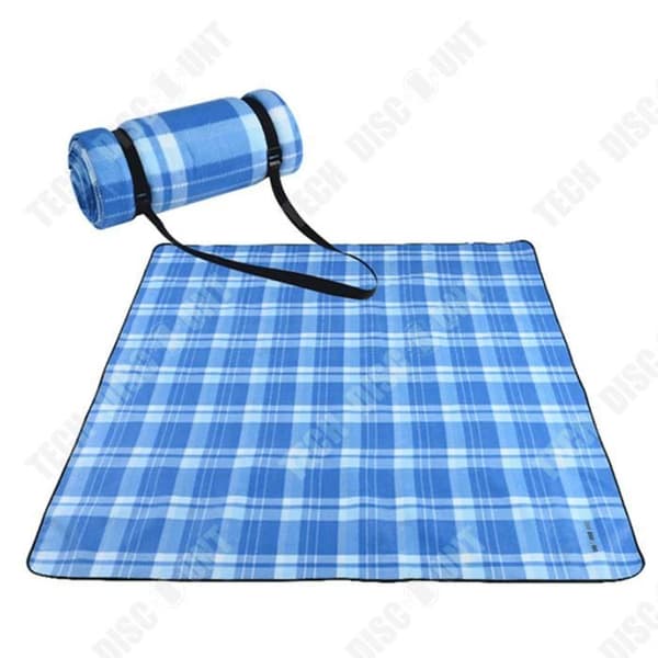 TD® Utomhus mocka Bärbar vattentät aluminiumfilm Picknickmatta Fuktsäker Camping Förtjockad Markmatta