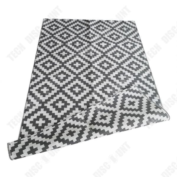 TD® Strandmatta PP Vävd Tube Picknick Campingmatta Utomhus Vårutflykt Bärbar Fuktsäker Yard RV Matta