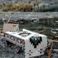 Miniatyrbild 3 av 4: TD® Utomhusutrustning Etnisk picknickmatta Multifunktionell golvmatta Bildfilt Camping Sockerfilt