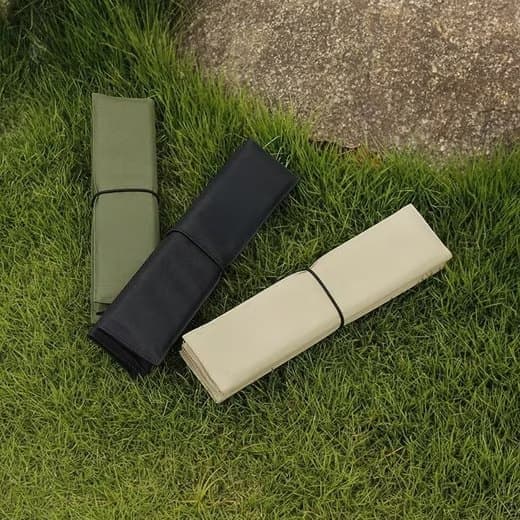 Utomhus sätkudde picknickfilt, hopfällbar sittmatta, vattentålig design - 31,5×32,5 cm