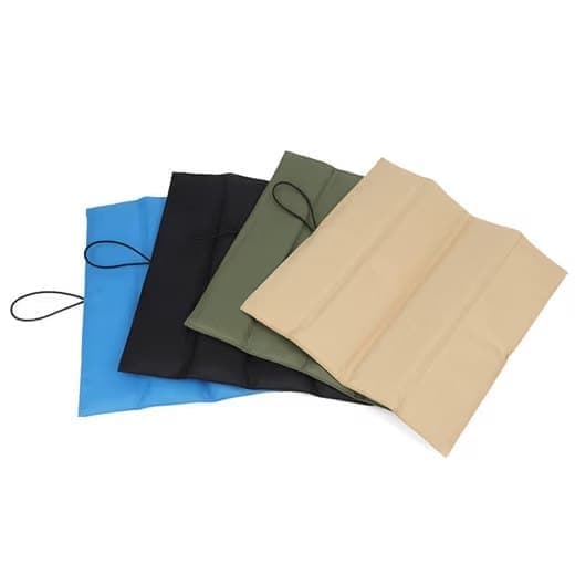 Utomhus sätkudde picknickfilt, hopfällbar sittmatta, vattentålig design - 31,5×32,5 cm