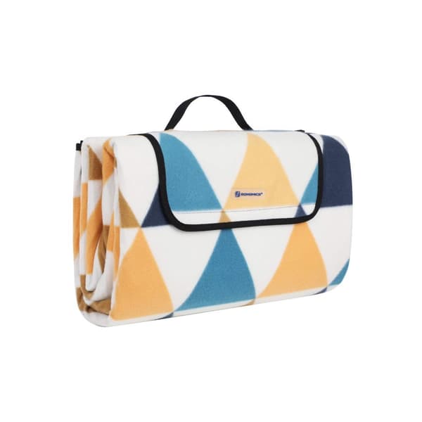 Picknickfilt flanelltrianglar XXL