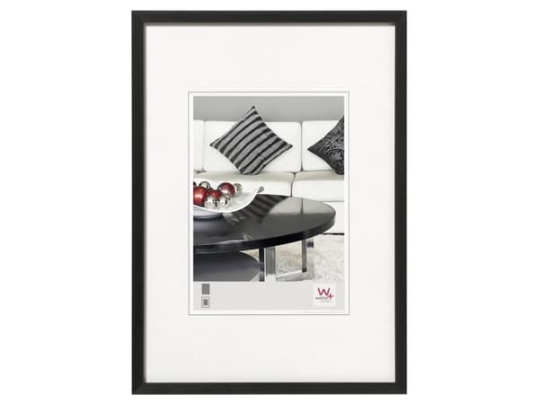 Walther stolsram, A4, 21x29,7, aluminium, svart (AJ130B)