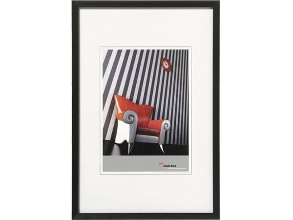 Walther stolsram, A4, 21x29,7, aluminium, svart (AJ130B)