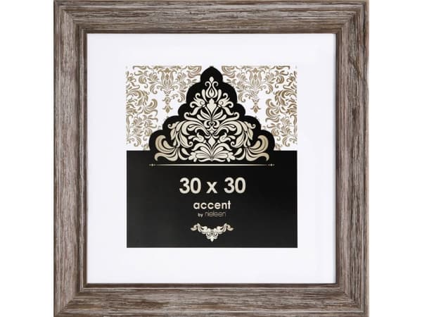 Nielsen Design 3233102 Kuvanvaihtokehys Paperikoko: 30 x 30 cm Ruskea