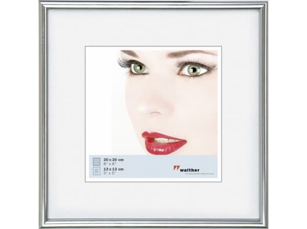 Fotoram walther design KS220H Gallery 20x20cm silver