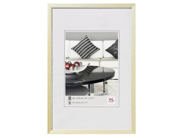 Fotoramme walther design AJ040G Stol 30x40cm aluminium, gull