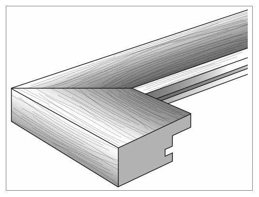 Kehys Walther Home, 15x20, puinen, harmaa (HO520D)