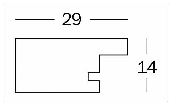Kehys Walther Home, 15x20, puinen, harmaa (HO520D)