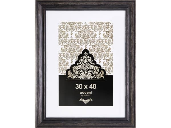 Nielsen Design 3231003 Kuvanvaihtokehys Paperikoko: 30 x 40 cm Musta