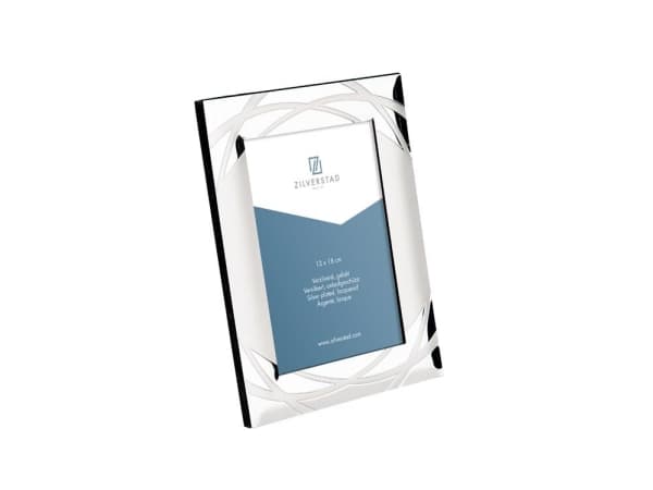 Zilverstad Verona, Enbildsram, Silver, Matt, Bord, Vägg, 13 x 18 cm, Rektangulär