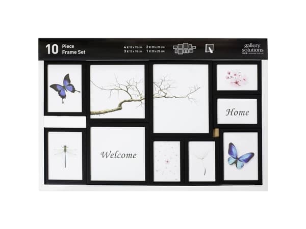 Nielsen Design 8999176 Kuvanvaihtokehys Paperikoko: 20 x 25 mm Musta
