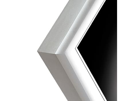 ZEP AL1S2, Aluminium, Sølv, Enkel bilderamme, Bord, Vegg, 13 x 18 cm, Rektangulær