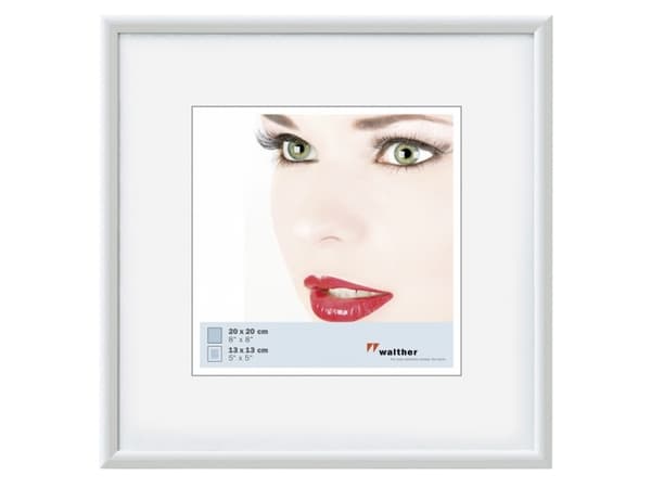 Walther Galeria 20x20 Resin vit KW220H