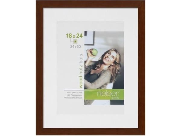 Nielsen Design 8988009 Kuvanvaihtokehys Paperikoko: 24 x 30 cm Ruskea
