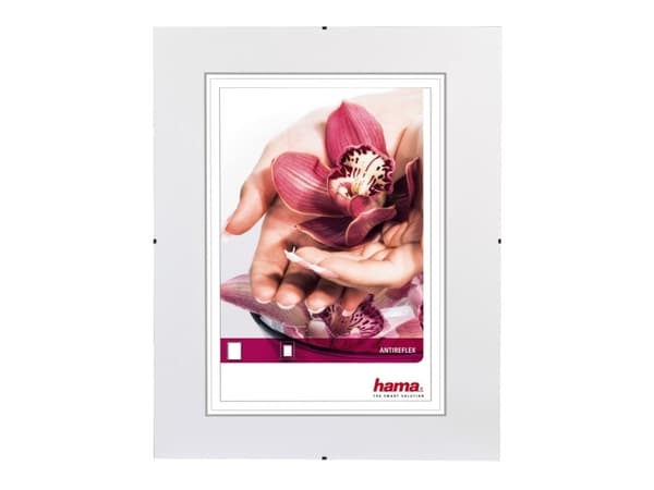 Hama Clip-Fix, Glas, Transparent, Enkel bildram, 10 x 15 cm, Clip-fix, Reflexfri