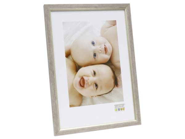 Deknudt S46AF3, Plast, Beige, Enkelt billedramme, 10 x 15 cm, Rektangulær, 123 mm