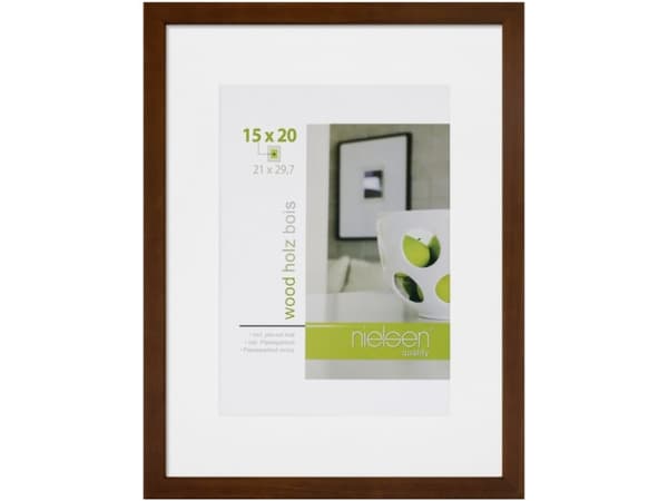 Nielsen Design 8988049 Kuvanvaihtokehys Paperikoko: DIN A4 Ruskea