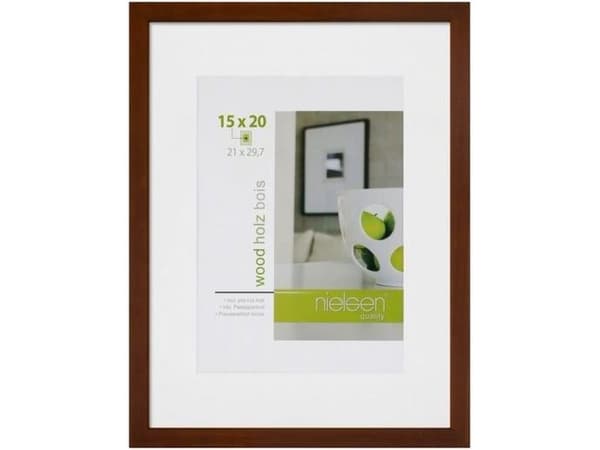 Nielsen Design 8988049 Kuvanvaihtokehys Paperikoko: DIN A4 Ruskea