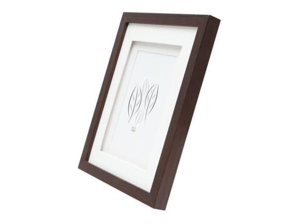 Deknudt S65KQ1, Kartong, Glass, Tre, Brun, Enkel bilderamme, Bord, Vegg, 20 x 30 cm, Rektangulær