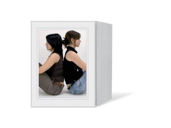 Daiber 20120, Grå, Vit, Flerbildsram, Rektangulär, Poträtt, 130 mm, 180 mm