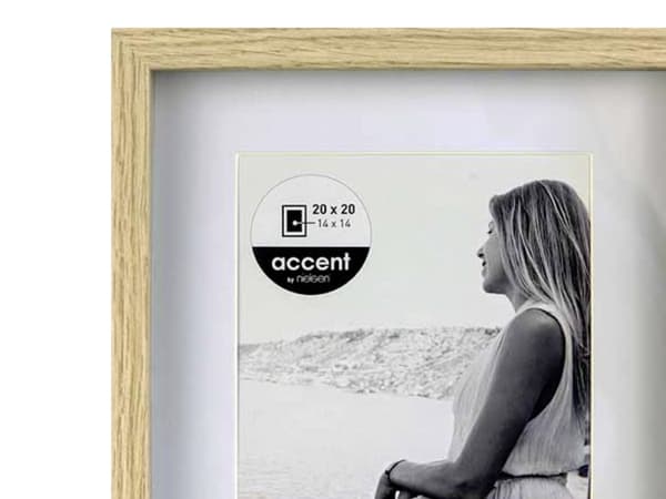 Nielsen Aura oak 20x20 Wood incl. Passepartout 1115002