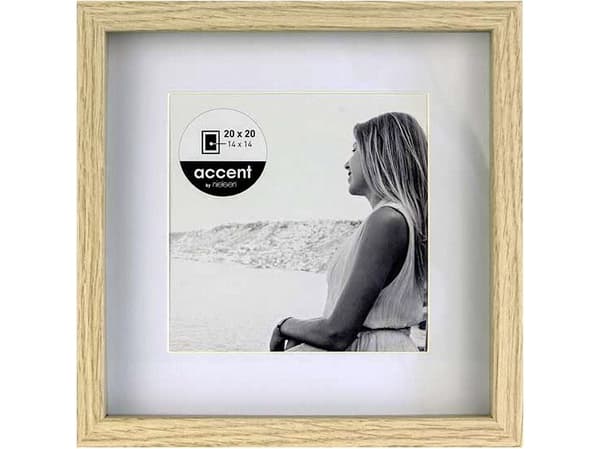Nielsen Aura oak 20x20 Wood incl. Passepartout 1115002