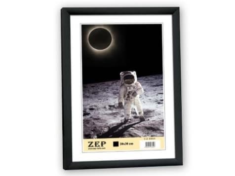 ZEP KB1, Enbildsram, Svart, Bord, 10 x 15 cm, Rektangulär, Liggande / Stående