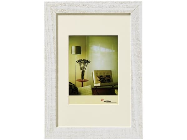Walther Home-ramme, 15x20, tre, hvit (HO520V)