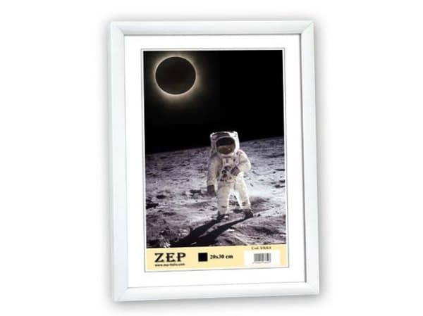 ZEP Basic, Vit, Enbildsram, 30 x 40 cm, Rektangulär