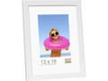 Miniatyrbilde 2 av 5: Deknudt S44CF1, Enkel bilderamme, MDF, Tre, Hvit, 13 x 18 cm, 150 mm, 12 mm