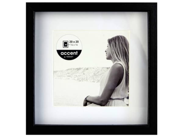 Nielsen Design 1115000 Bilderram Pappersstorlek: 20 x 20 cm Svart