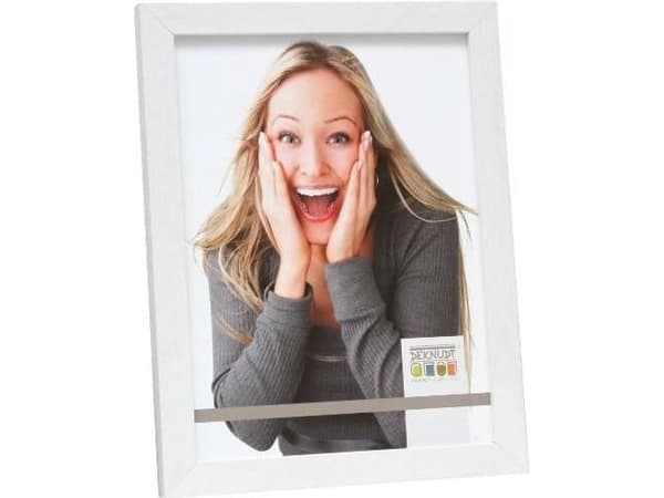 Deknudt S44CF1, Enkel bilderamme, MDF, Tre, Hvit, 30 x 45 cm, Rektangulær, 320 mm