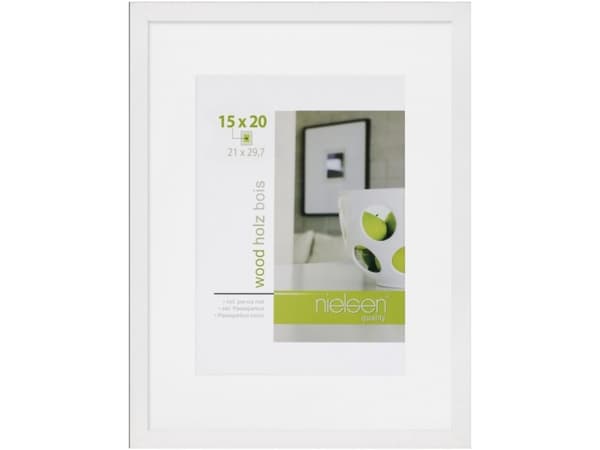 Nielsen Design 8988047 Billede skifteramme Papirformat: DIN A4 Hvid