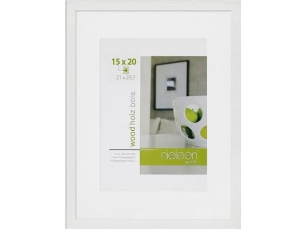 Nielsen Design 8988047 Billede skifteramme Papirformat: DIN A4 Hvid