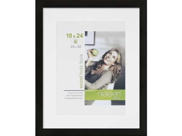 Nielsen Design 8988006 Bilderram Pappersstorlek: 24 x 30 cm Svart
