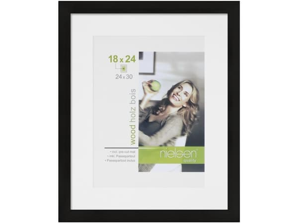 Nielsen Design 8988006 Bilderram Pappersstorlek: 24 x 30 cm Svart