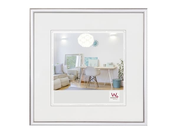 Ram Walther New Lifestyle 30x30, plast, silver (KV330S)