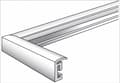Miniatyrbilde 3 av 5: Walther Design KV330B, Plast, Sort, Enkel bilderamme, Vegg, 18 x 18 cm, firkant