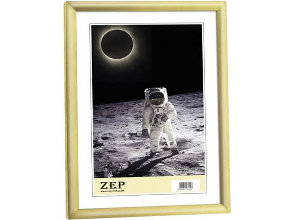 ZEP KG1, Guld, Enkel bildram, Bord, 10 x 15 cm, Rektangulär, Landskap/porträtt