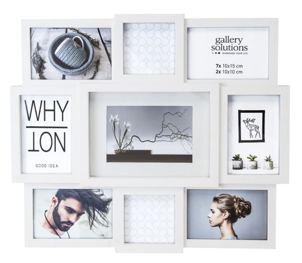 Fotoram Ramka Nielsen Design Why Not Collage vit (8999333)